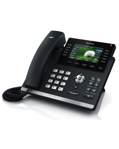 Yealink SIP-T46S - IP-телефон руководителя, 6 VoIP аккаунтов, HD voice, PoE