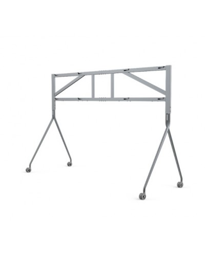 Yealink MB-FloorStand-D652 - Мобильная, напольная стойка на два экрана, серая, для MeetingBoard 65