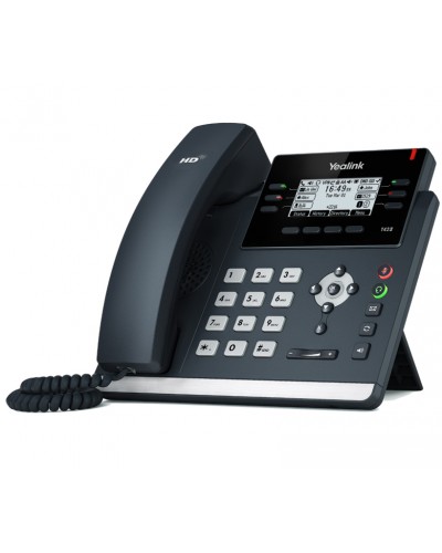 Yealink SIP-T42S Wi-Fi - IP-телефон с поддержкой Wi-Fi, 12 VoIP аккаунтов, HD voice, PoE